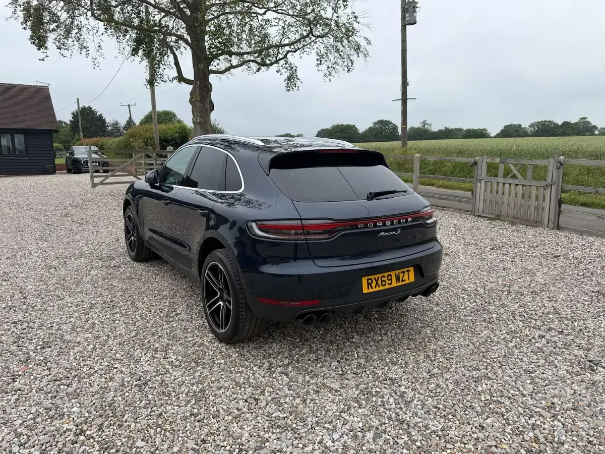 Used Porsche Macan S 2019 Blue SUV