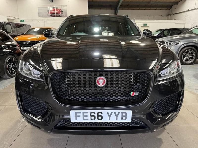 Used Jaguar F-Pace S 300 HP (220 kW) 2016 Black SUV