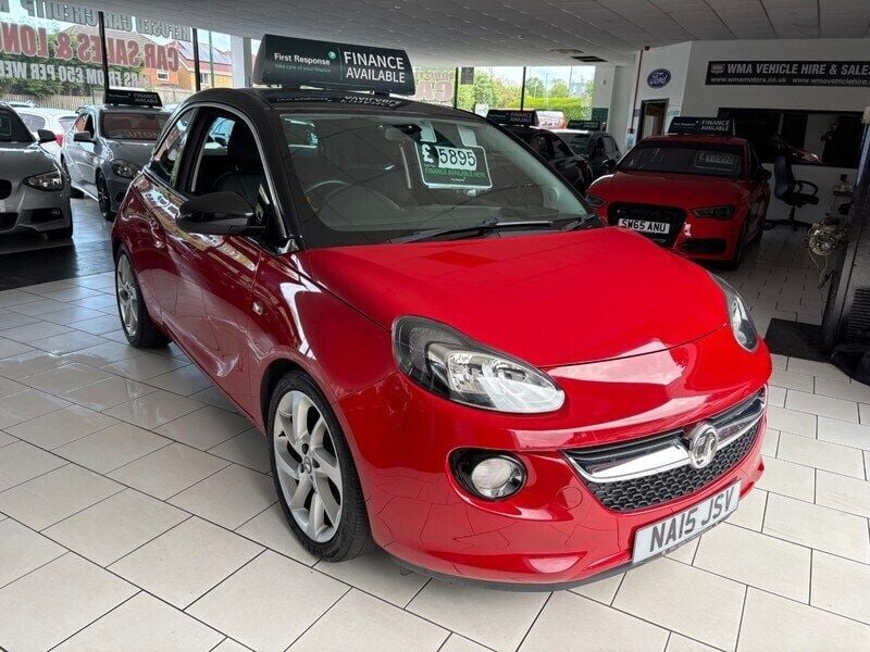 Used Vauxhall Adam Slam 2015 Red Hatchback