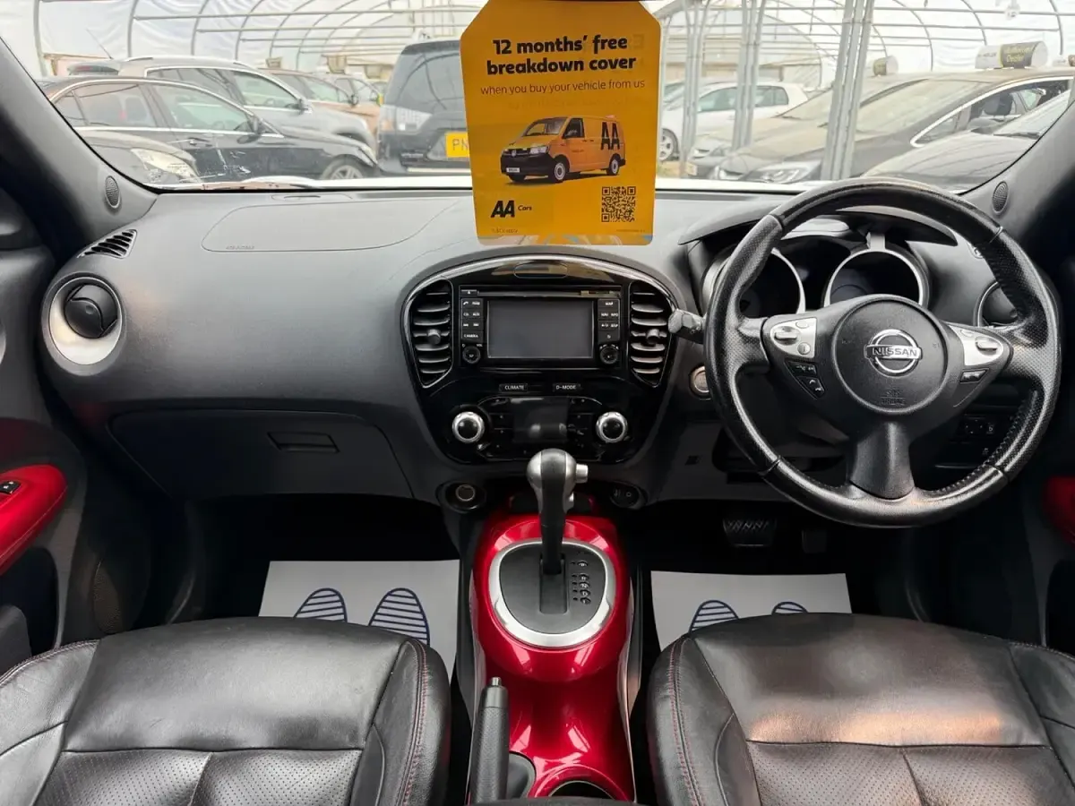 Used Nissan Juke Tekna 117 HP (86 kW) 2013 White SUV