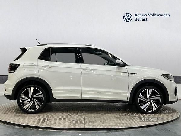 Used VW T-Cross R-line 150 HP (110 kW) 2024 White SUV