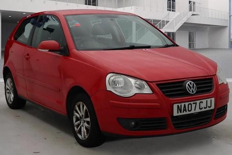 Red Used 2007 VW Polo S Hatchback | £2,775 (Fair price) - Image 1/1