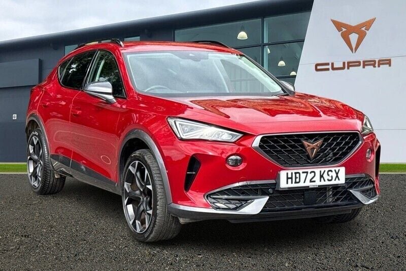 Desire red Used 2022 Cupra Formentor SUV | £24,595 (Fair price) - Image 1/4