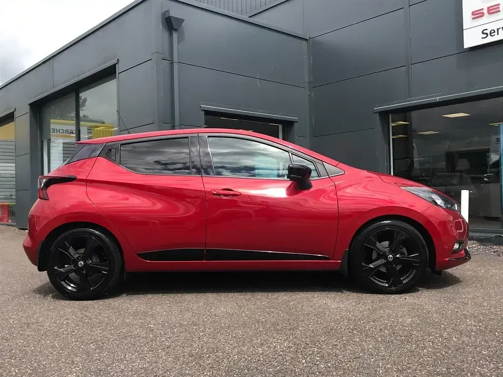 Usado Nissan Micra S 92 HP (67 kW) 2021 Vermelho Citadino