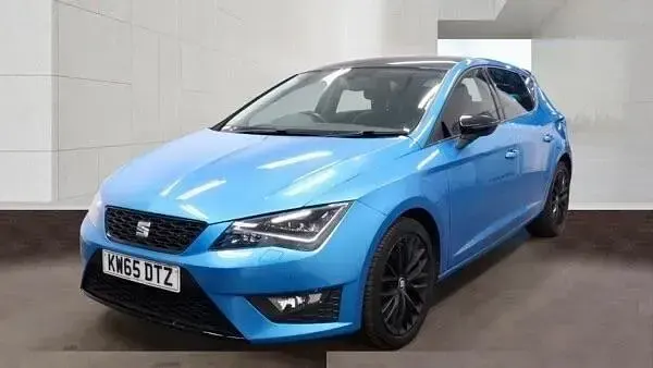 Used Seat Leon FR 150 HP (110 kW) 2015 Blue Hatchback
