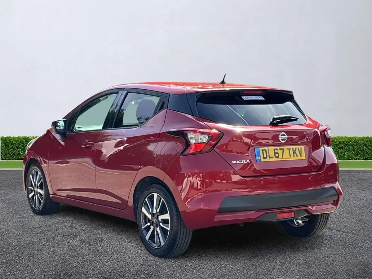 Used Nissan Micra N-Connecta 2017 Red Hatchback