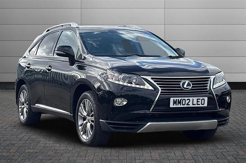 Velvet black Used 2014 Lexus RX450h Luxury Line SUV | £11,490 (Good price) - Image 1/2