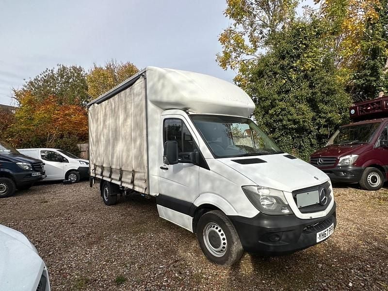 White Used 2017 Mercedes Sprinter Van | £9,500 (Expensive) - Image 1/4