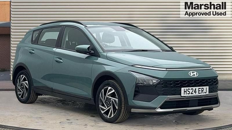 Green Used 2024 Hyundai Bayon Advanced SUV | £15,380 (Fair price) - Image 1/4