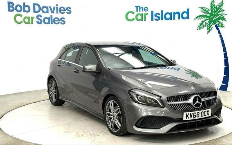 Grey Used 2018 Mercedes A200 AMG line Hatchback | £15,875 (Fair price) - Image 1/4