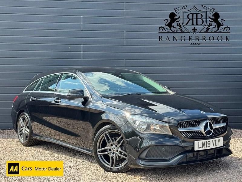 Black Used 2019 Mercedes CLA180 AMG line Sedan | £9,899 (Fair price) - Image 1/3