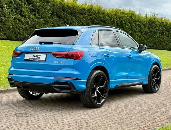 Used Audi Q3 S-Line 150 HP (110 kW) 2021 Blue SUV
