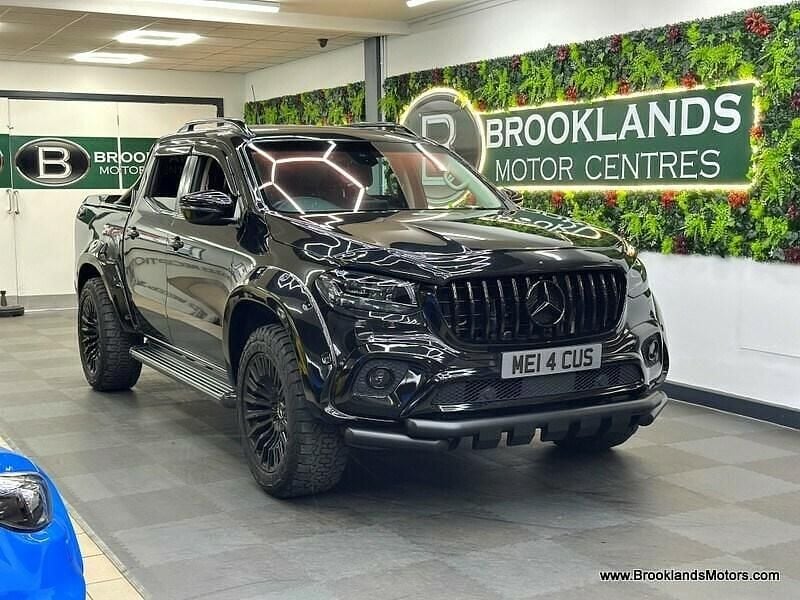 Used Mercedes X250 2018 Black Pickup