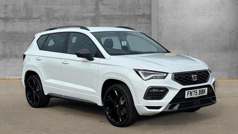 Metallic nevada white New 2025 Seat Ateca Black Edition SUV | £27,790 (Fair price) - Image 1/4