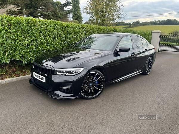 Black Used 2020 BMW 320 M Sport Sedan | £22,695 (A bit pricey) - Image 1/4