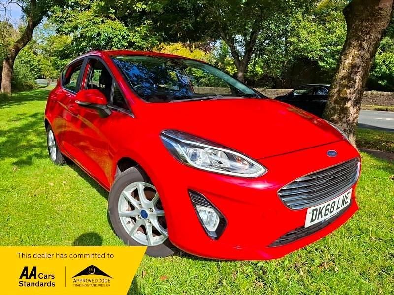 Red Used 2018 Ford Fiesta Zetec Hatchback | £8,000 (Fair price) - Image 1/3