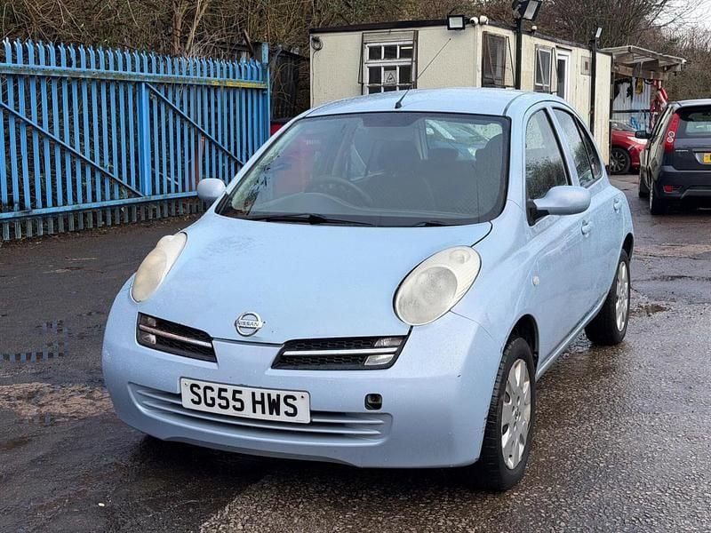 Used Nissan Micra SE 79 HP (58 kW) 2005 Blue Hatchback