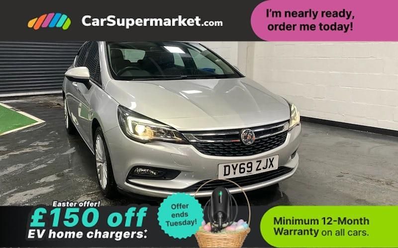 Used Vauxhall Astra Elite 150 HP (110 kW) 2019 Silver Hatchback