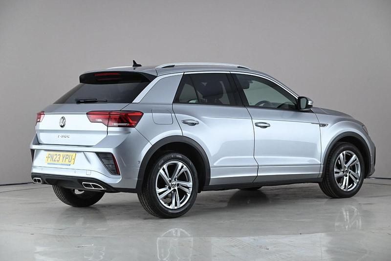Used VW T-Roc R-line 150 HP (110 kW) 2023 Silver SUV