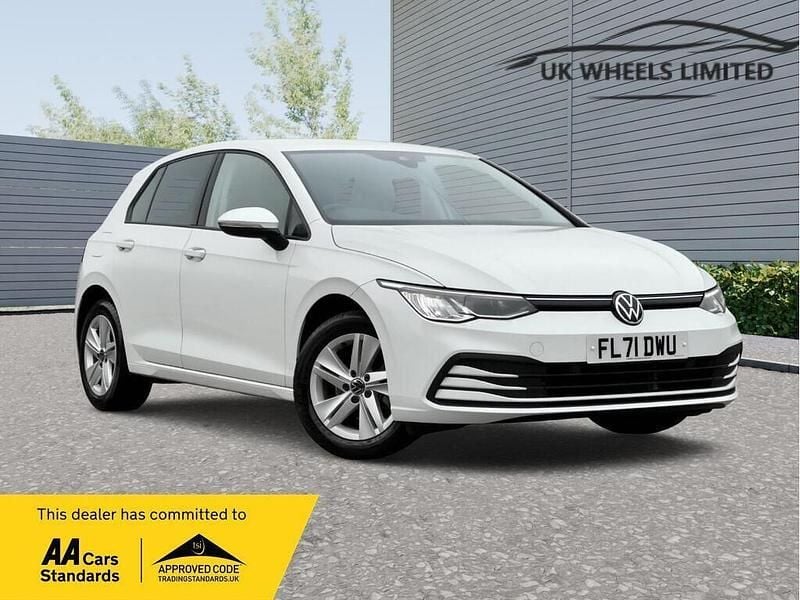 Used VW Golf VIII S 110 HP (80 kW) 2021 White Hatchback