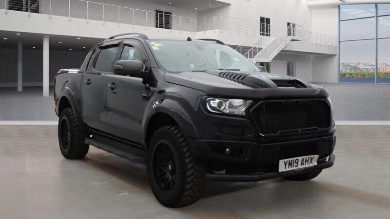 Black Used 2019 Ford Ranger Wildtrack Pickup | £17,989 (Super price) - Image 1/4