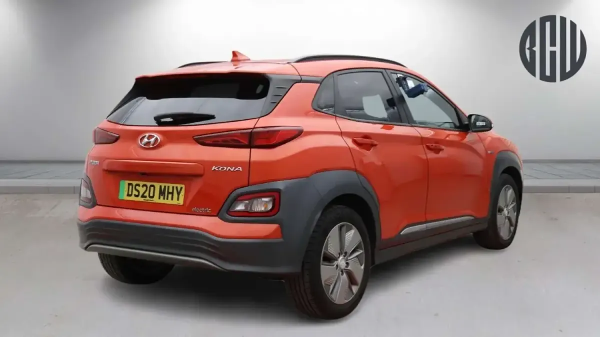Used Hyundai Kona Premium 2020 Orange SUV