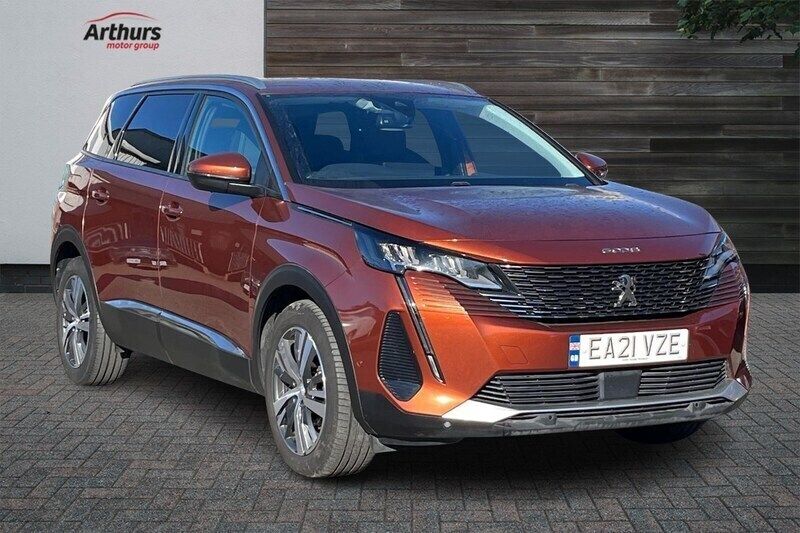 Bronze Used 2021 Peugeot 5008 Allure Premium MPV | £18,797 (Fair price) - Image 1/4