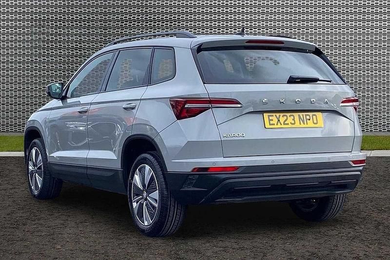 Used Skoda Karoq SE Drive 110 HP (80 kW) 2023 Meteor grey SUV