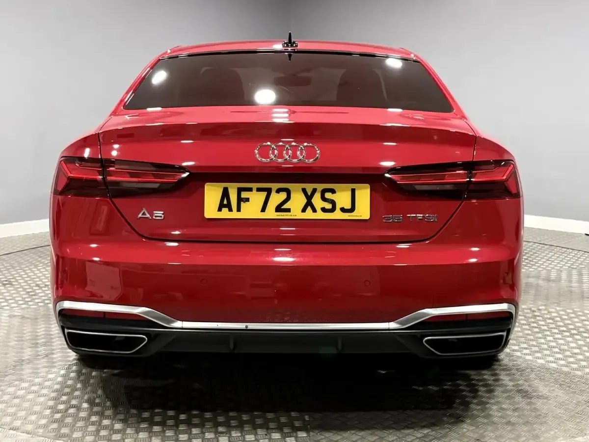 Used Audi A5 S-Line 2022 Red Coupe