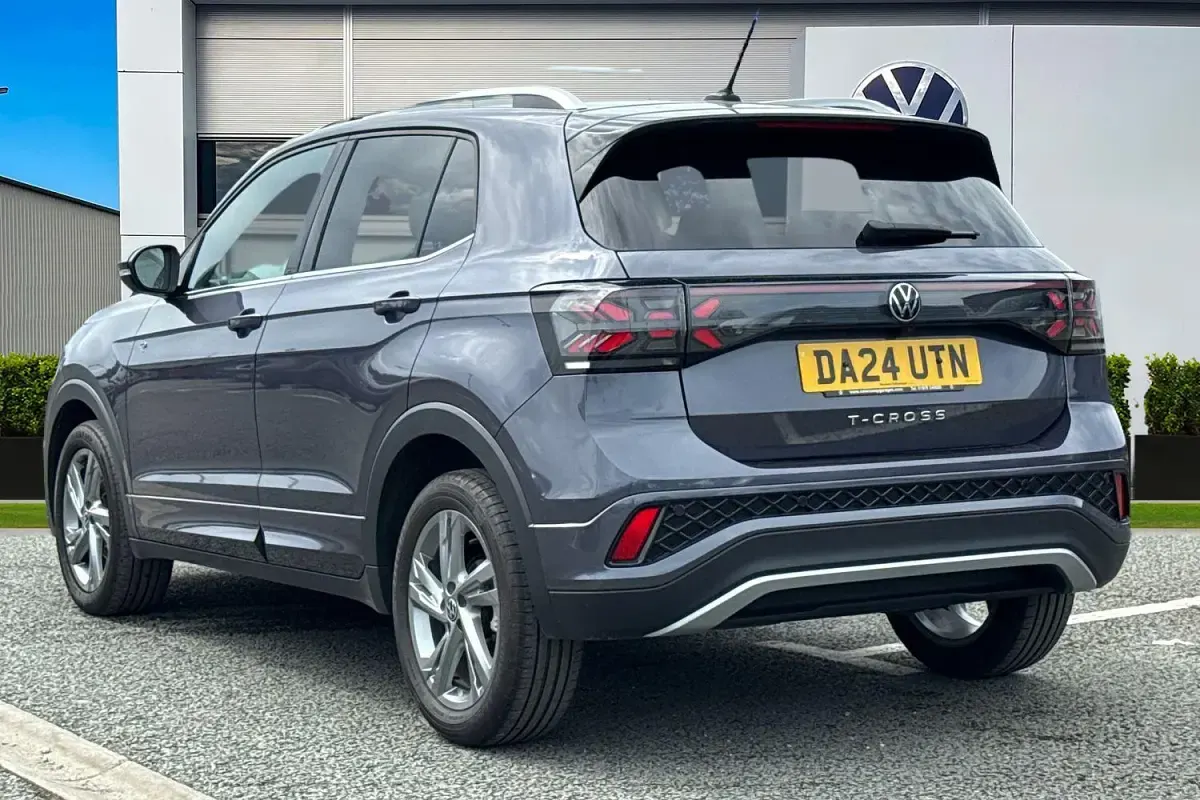 Used VW T-Cross R-line 150 HP (110 kW) 2024 Grey SUV