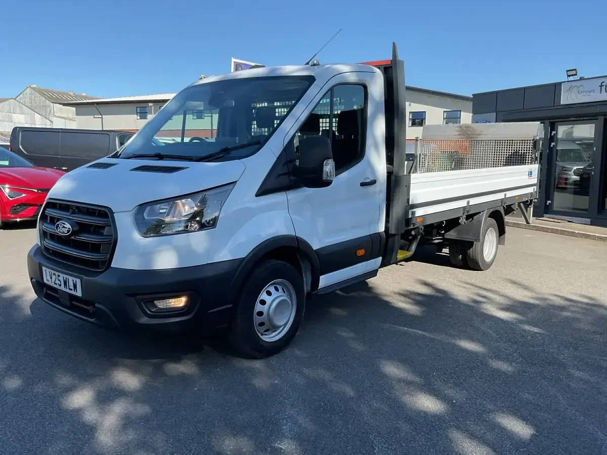 Used Ford Transit 130 HP (95 kW) 2025 White Cabriolet
