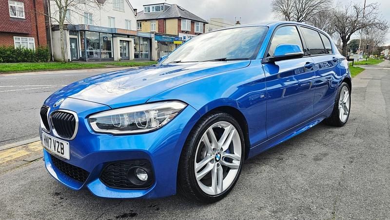 Used BMW 118 M Sport 2017 Blue Hatchback