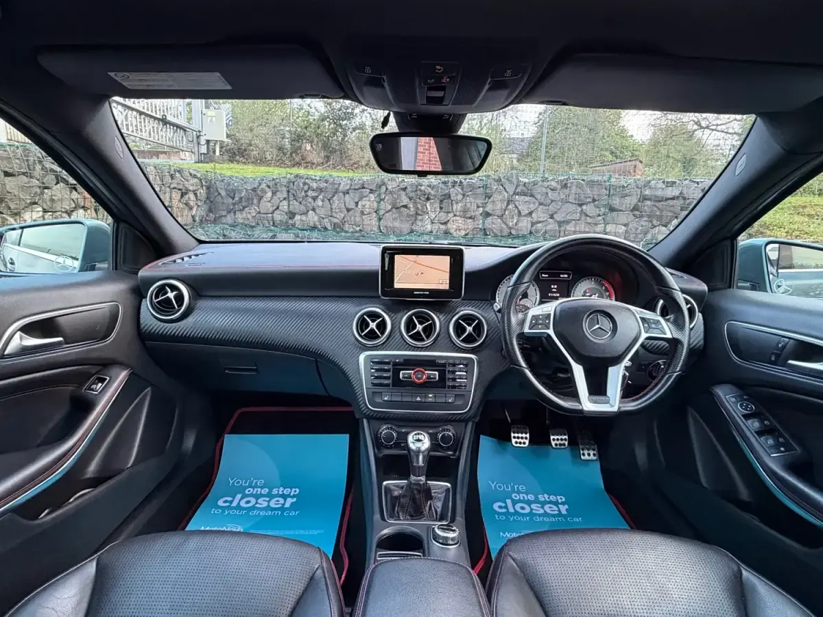 Used Mercedes A200 AMG 2013 Universe blue metallic Hatchback