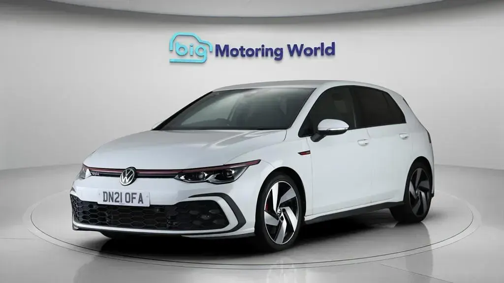 Used VW Golf VII GTI 245 HP (180 kW) 2021 White Hatchback