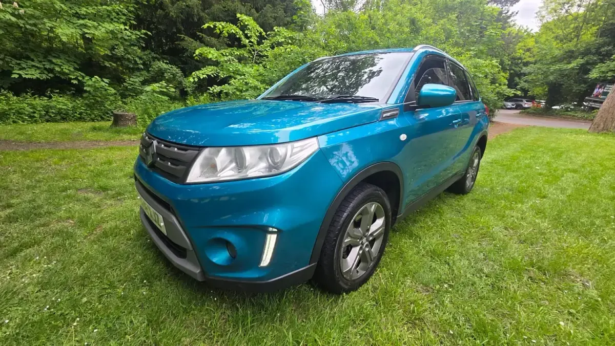 Usado Suzuki Vitara SZ-T 120 CV (88 kW) 2016 Turquesa SUV