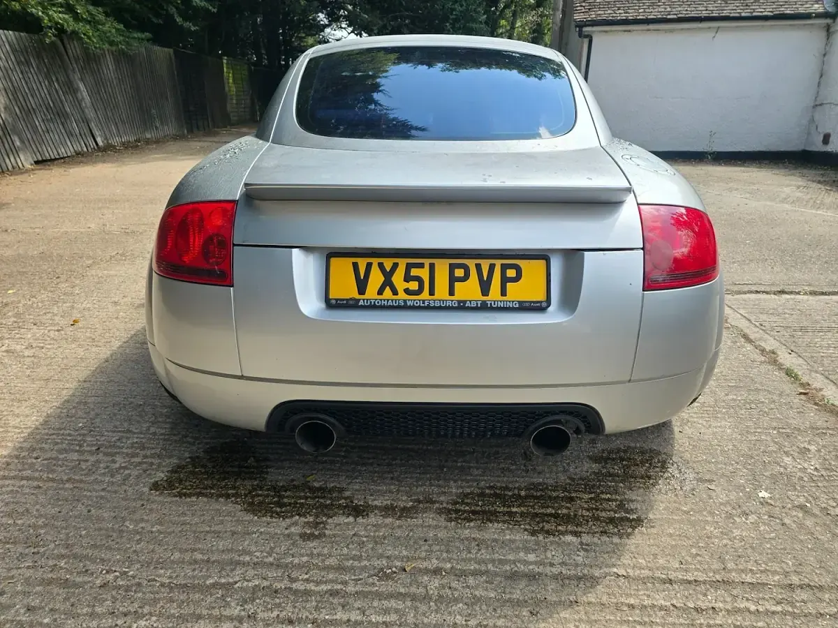 Used Audi TT 225 HP (165 kW) 2001 Silver Coupe