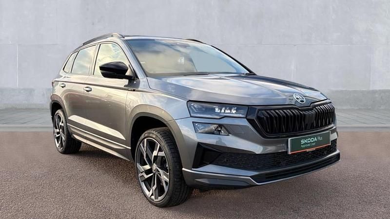 Used Skoda Karoq SportLine 150 HP (110 kW) 2024 Grey SUV