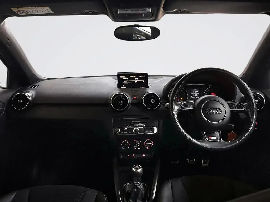 Used Audi A1 Sportback S-Line 125 HP (91 kW) 2018 Black Hatchback
