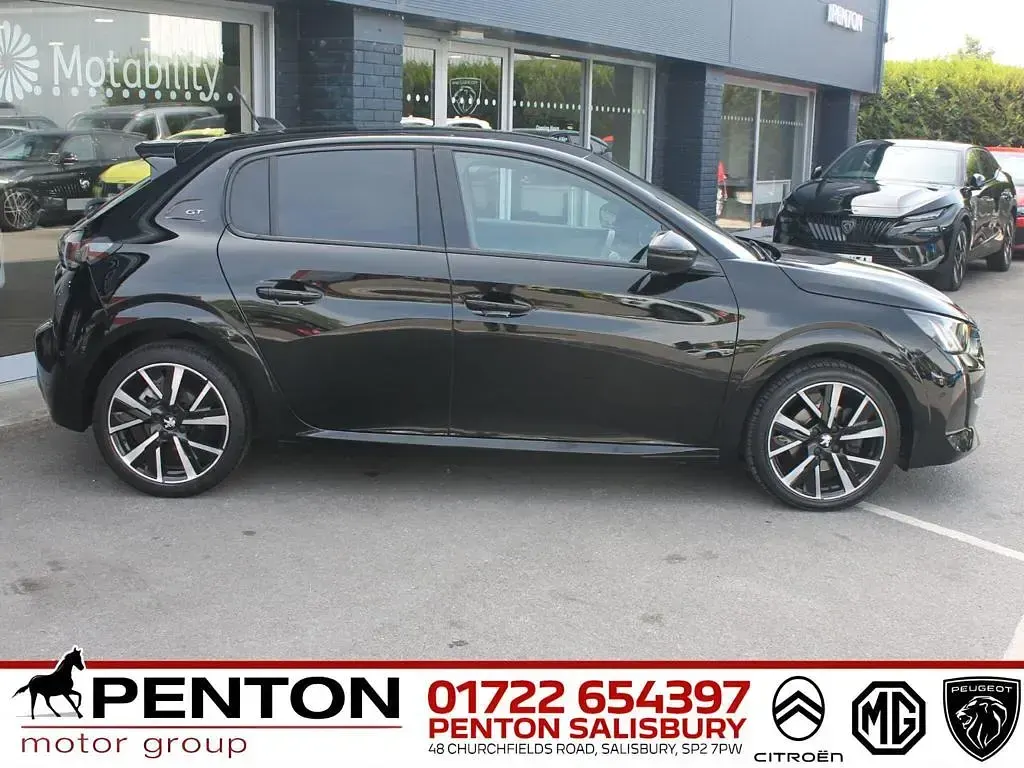 Used Peugeot 208 Premium 129 HP (94 kW) 2022 Black Hatchback