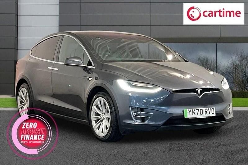 Grey Used 2020 Tesla Model X SUV | £27,750 (Good price) - Image 1/4