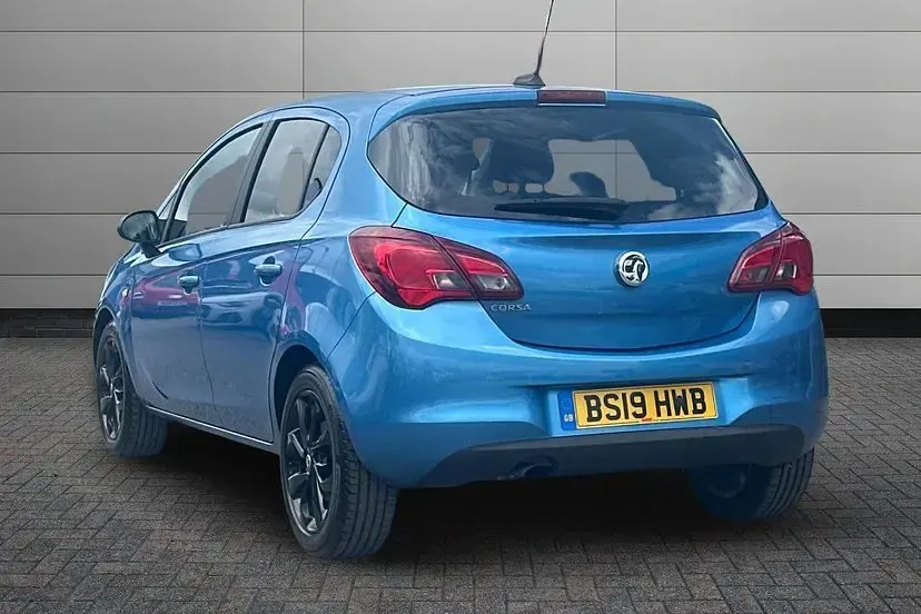 Used Vauxhall Corsa 90 HP (66 kW) 2019 Blue Hatchback