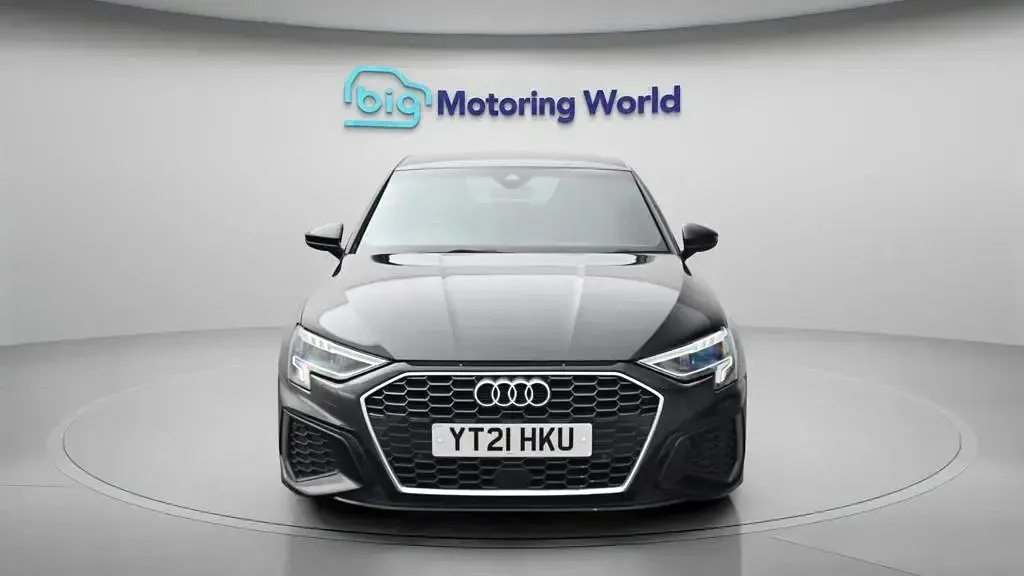 Used Audi A3 Sportback S-Line 110 HP (80 kW) 2021 Black Hatchback