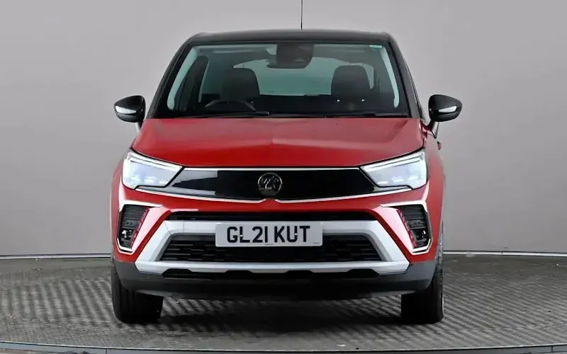 Used Vauxhall Crossland Elite 131 HP (96 kW) 2021 Red SUV