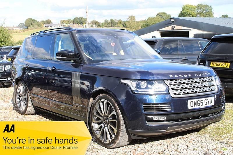 Blue Used 2017 Land Rover Range Rover Autobiography SUV | £34,950 (Expensive) - Image 1/4