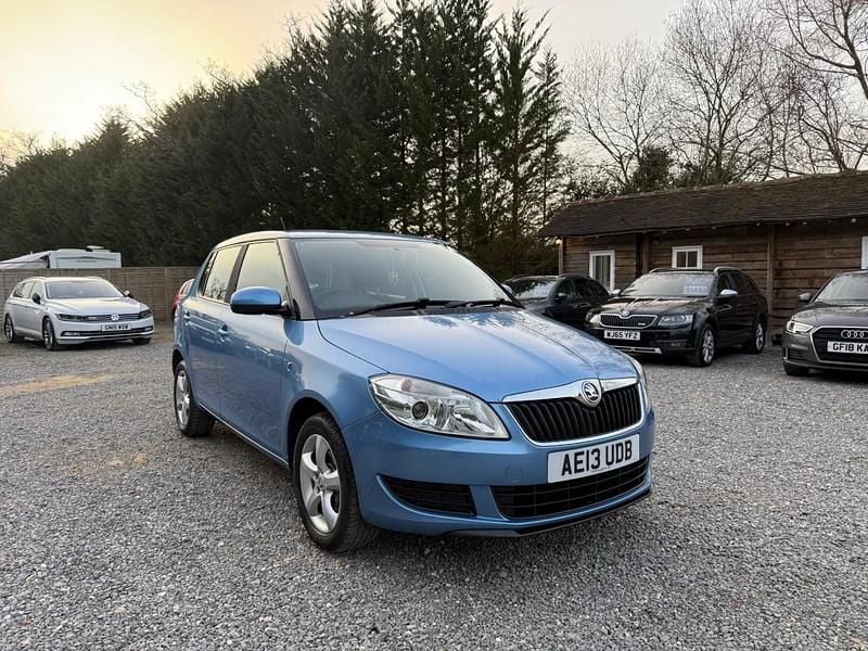 Used Skoda Fabia SE 2013 Blue Hatchback