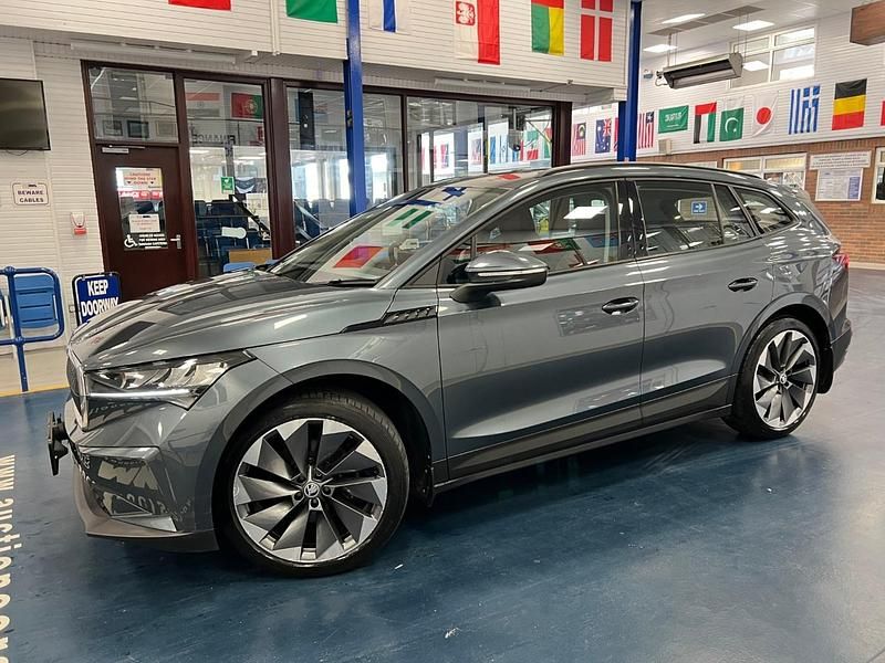 Used Skoda Enyaq iV ecoSuite 131 kW (179 HP) 2021 Grey SUV