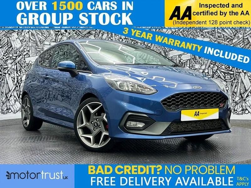 Used Ford Fiesta ST 200 HP (147 kW) 2020 Blue Hatchback