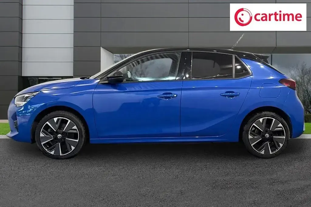 Used Vauxhall Corsa-e SRi 100 kW (136 HP) 2021 Blue Hatchback
