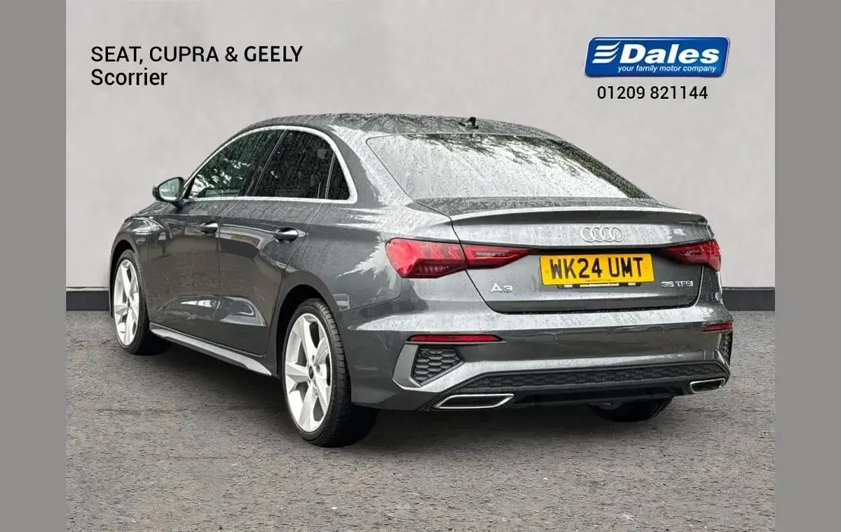 Used Audi A3 S-Line 147 HP (108 kW) 2024 Grey Sedan