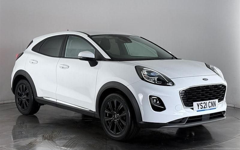 White Used 2020 Ford Puma Titanium Hatchback | £14,000 (Super price) - Image 1/3